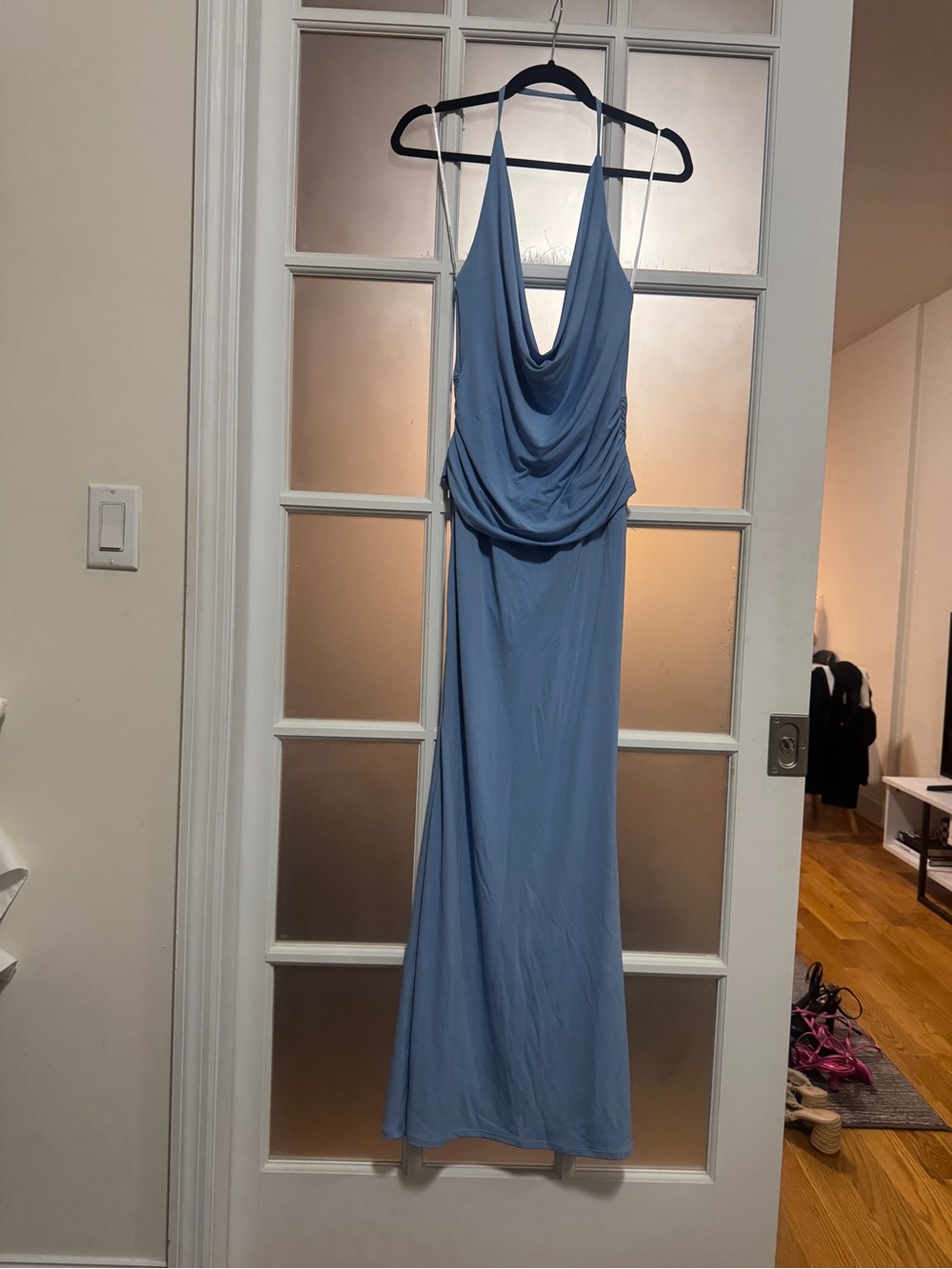 Katie may selena gown in blue